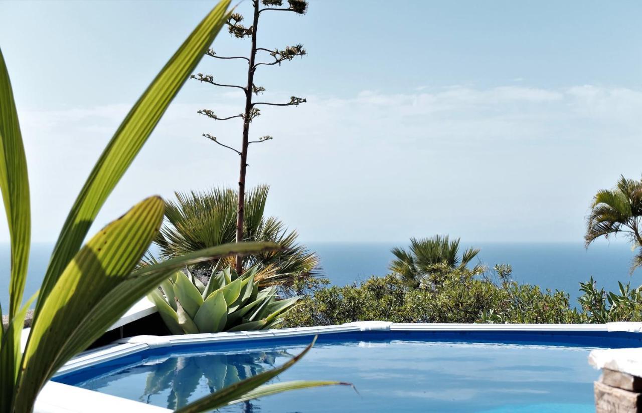 Zen Republic, private outdoor jacuzzi&pool with stunning ocean views Villa Puntillo Del Sol Exterior foto